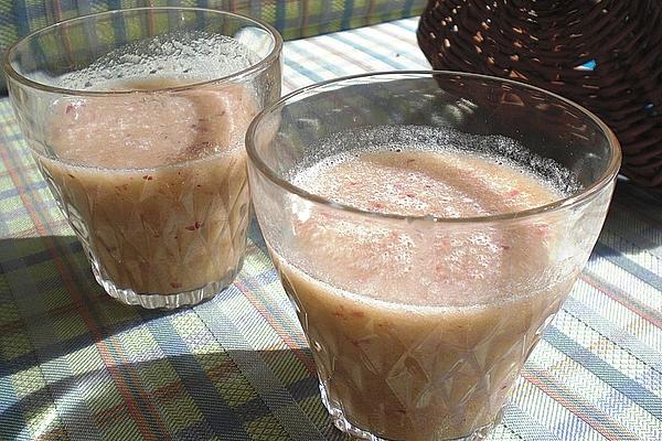 Banana and Peach Smoothie