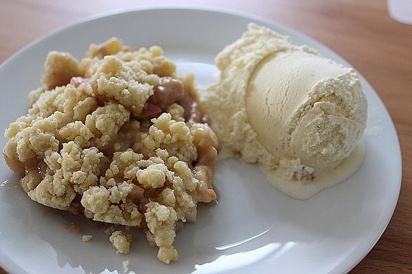Banana – Apple – Toffee Crumble