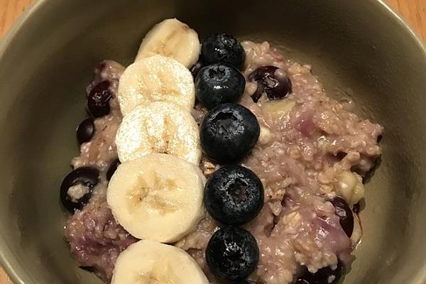 Banana Berry Porridge
