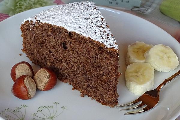 Banana Cake with Chocolate
