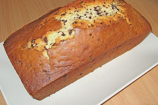 Banana Cake with Chocolate Chips