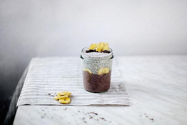 Banana Chocolate Chia Pudding