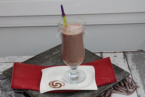 Banana Chocolate Smoothie with Chia Seeds