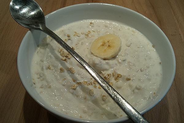 Banana Curd with Oatmeal