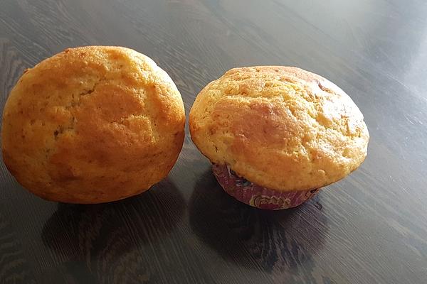 Banana Nougat Muffins