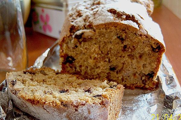 Banana Nut Box Cake