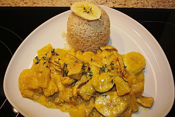 Banana – Turkey – Curry