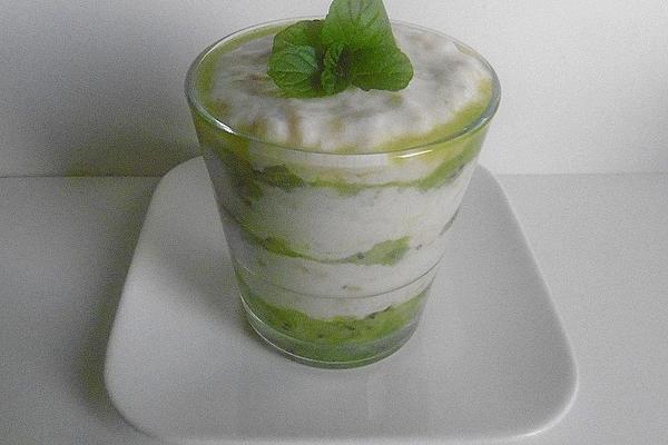 Banana Yogurt Kiwi Dessert