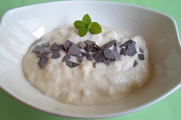 Banana Yogurt with Chocolate