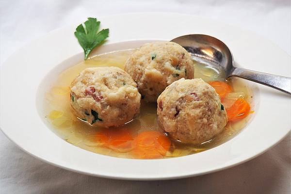 Bavarian Cheese or Bacon Dumplings