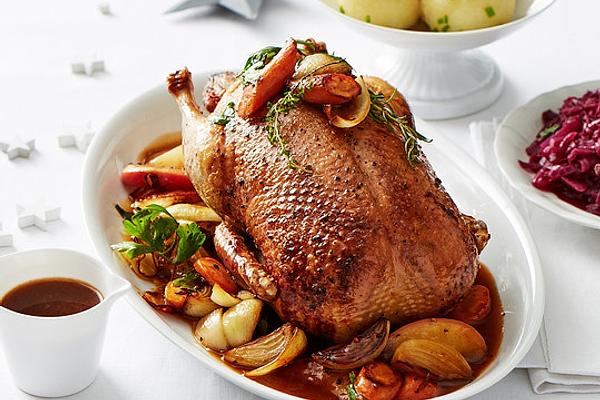 Bavarian Roast Duck