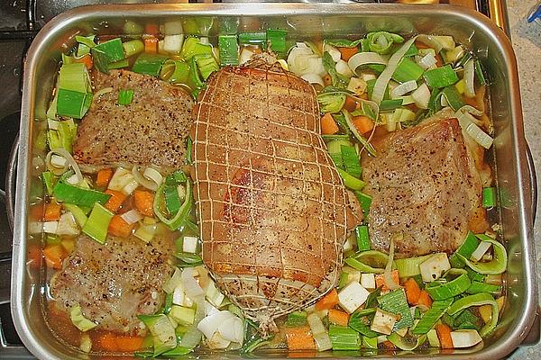 Bavarian Roast Pork with Bock Beer Sauce