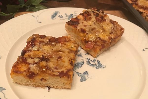 BBQ Pizza American Style