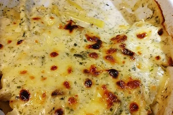 Béchamel Potatoes with Kohlrabi