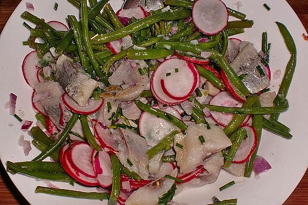 Bean and Matjes Salad with Cumin Potatoes
