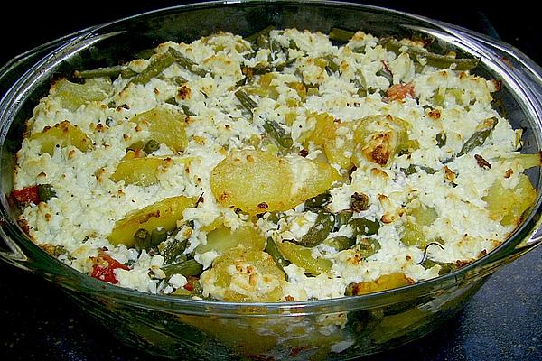 Bean Casserole with Minced Meat