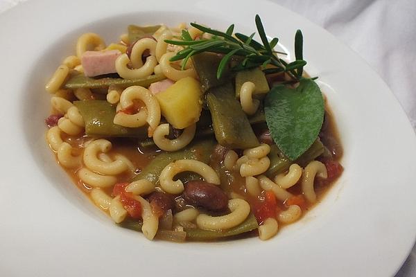 Bean Soup with Pasta