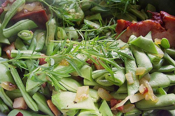 Bean Vegetables with Bacon
