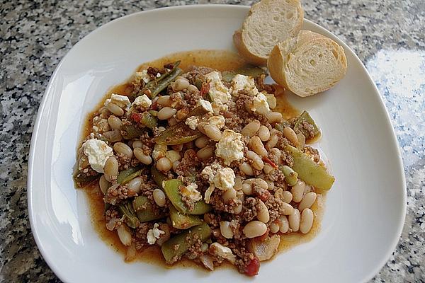 Beans – Sheep Cheese – Gratin