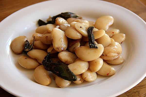Beans with Sage
