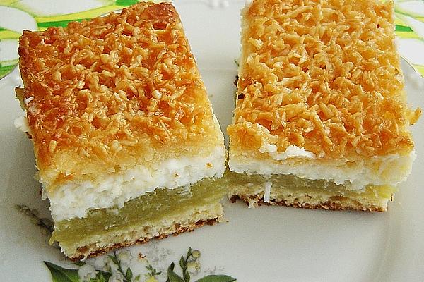 Bee Sting with Apple and Coconut Cream