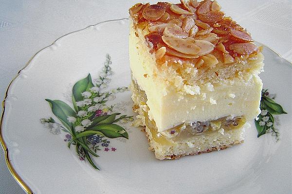 Bee Sting with Gooseberries and Eggnog Cream