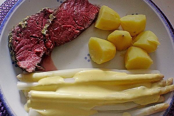 Beef Fillet with Mustard Crust