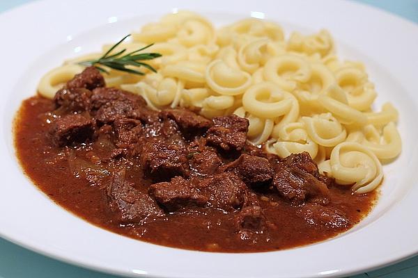 Beef in Port Wine