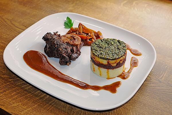 Beef Leg Slices, Braised
