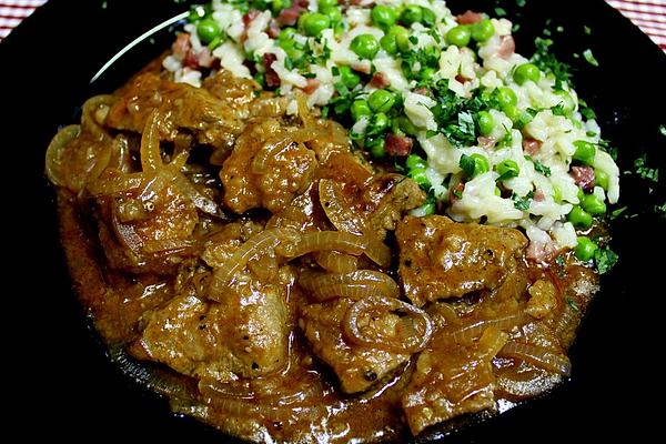 Beef Liver Strips My Mother`s Style