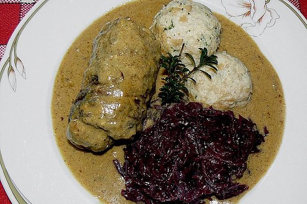 Beef Roulades in Buttermilk