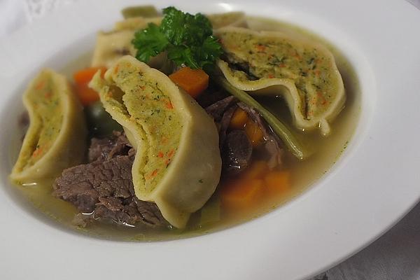 Beef Stew with Ravioli