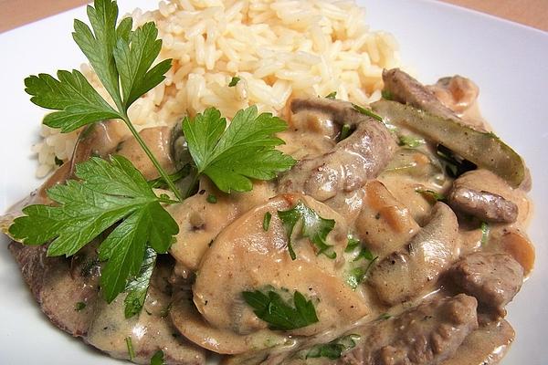 Beef Stroganoff