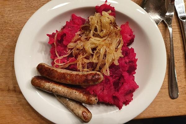 Beetroot with Mashed Potatoes