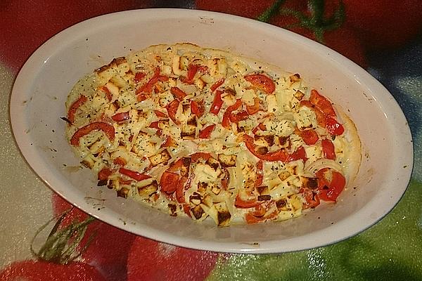 Bell Pepper and Feta Casserole