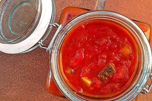 Bell Pepper and Zucchini Chutney