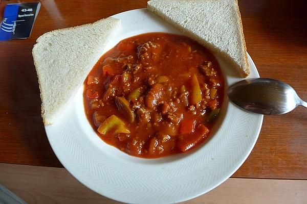 Bell Pepper Pot with Minced Meat