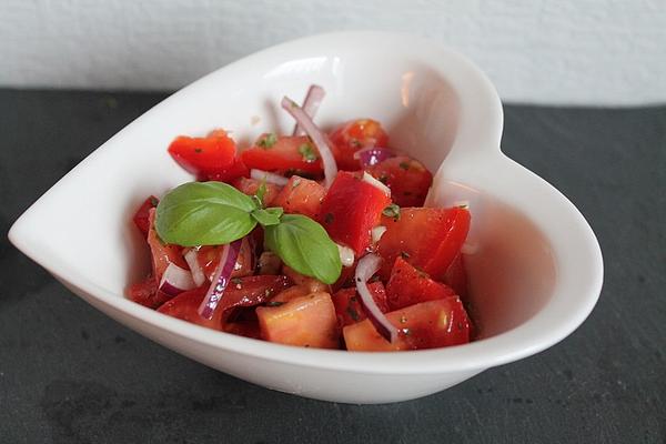 Bell Pepper Tomato Salad