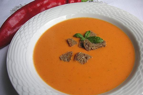 Bell Pepper Vegetable Soup