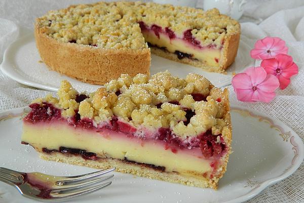 Best Raspberry Cake with Pudding and Sprinkles