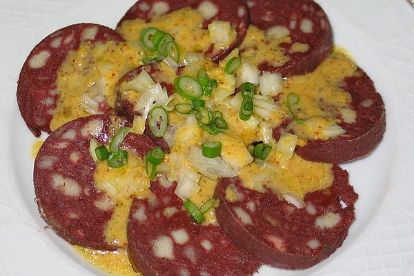Black Pudding – Carpaccio