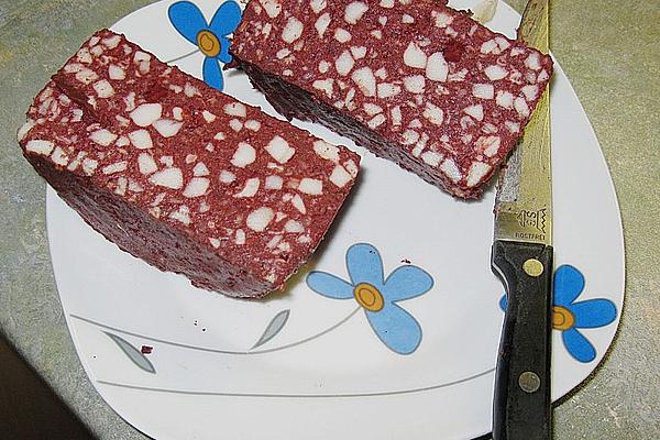 Black Pudding, Homemade Style