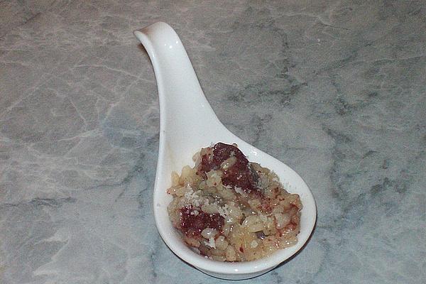 Black Pudding Risotto