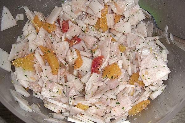 Black Radish – Blood Orange – Salad
