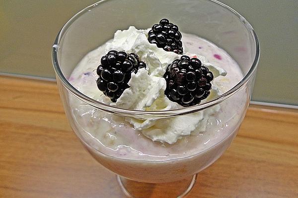 Blackberry – Banana Cream