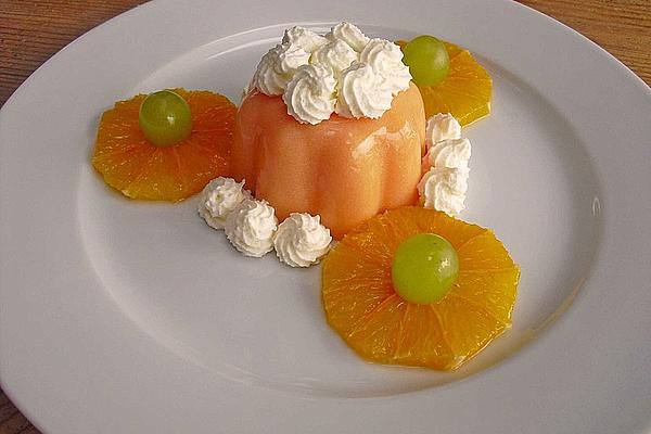 Blood Orange Pudding