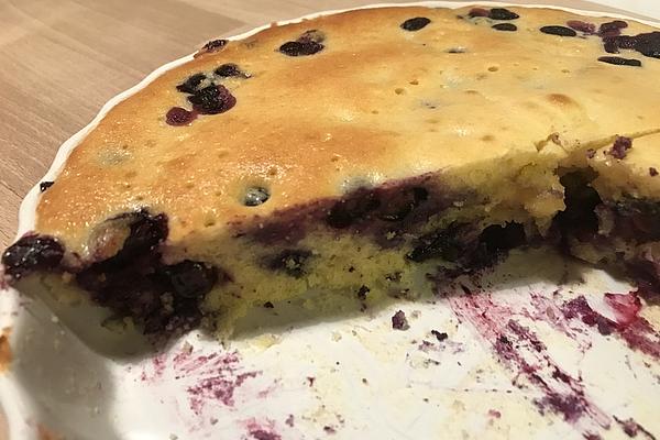 Blueberry Cheesecake Mug Cake