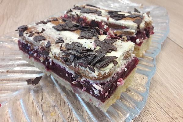 Blueberry Eggnog Cake