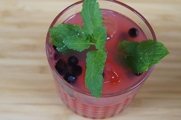Blueberry Lemonade Fizz