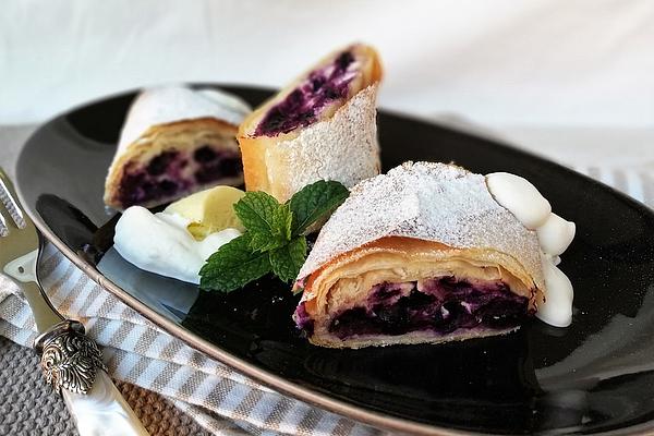 Blueberry Strudel